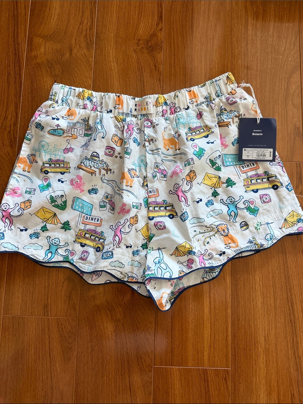 ROLLER RABBIT X TARGET SLEEP SHORT SIZE S